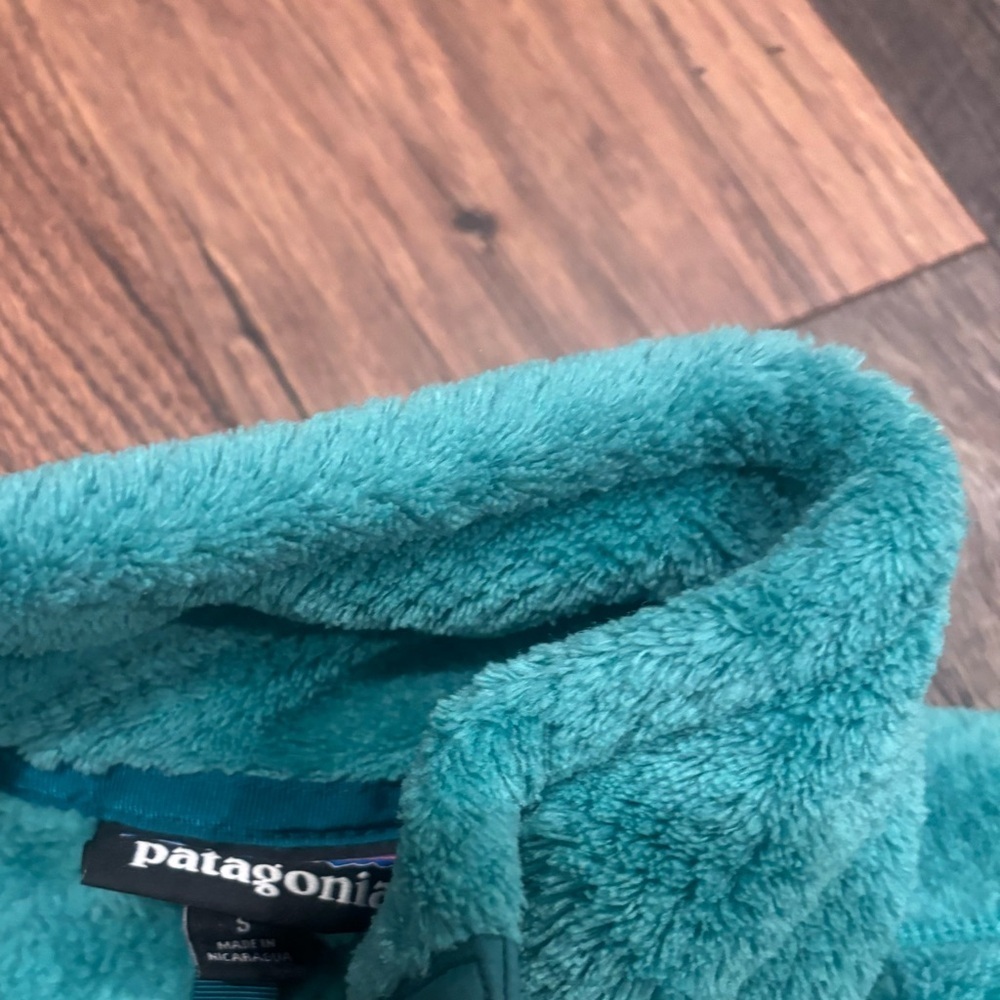 Patagonia Re Tool Snap T Pullover
Fleece Teal Blue W Size S. Great condition - Picture 9 of 14
